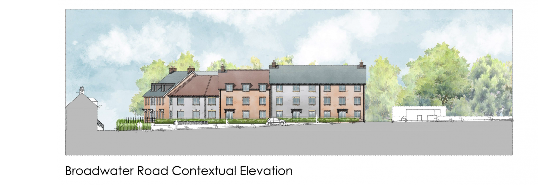 Broadwater Road elevation