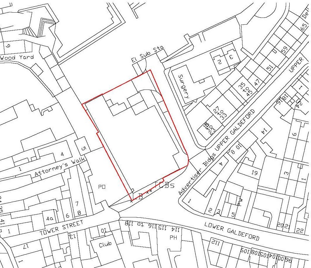 Plans showing site location