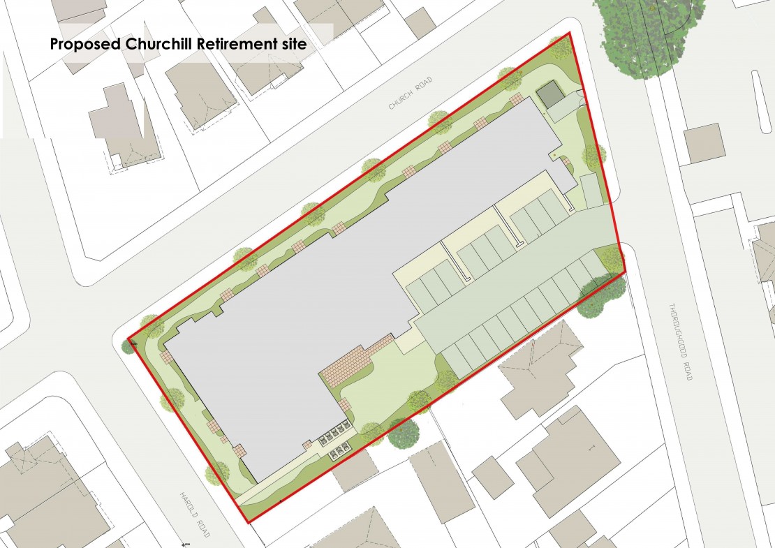 Proposed Churchill Retirement Site