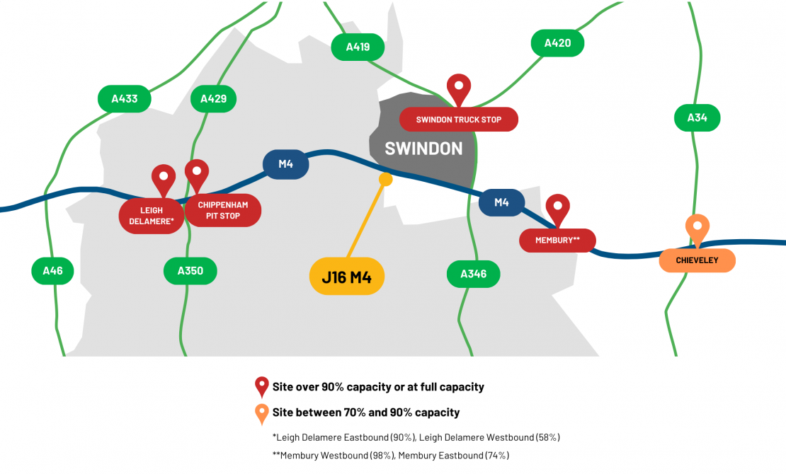 HGV Capacity Map