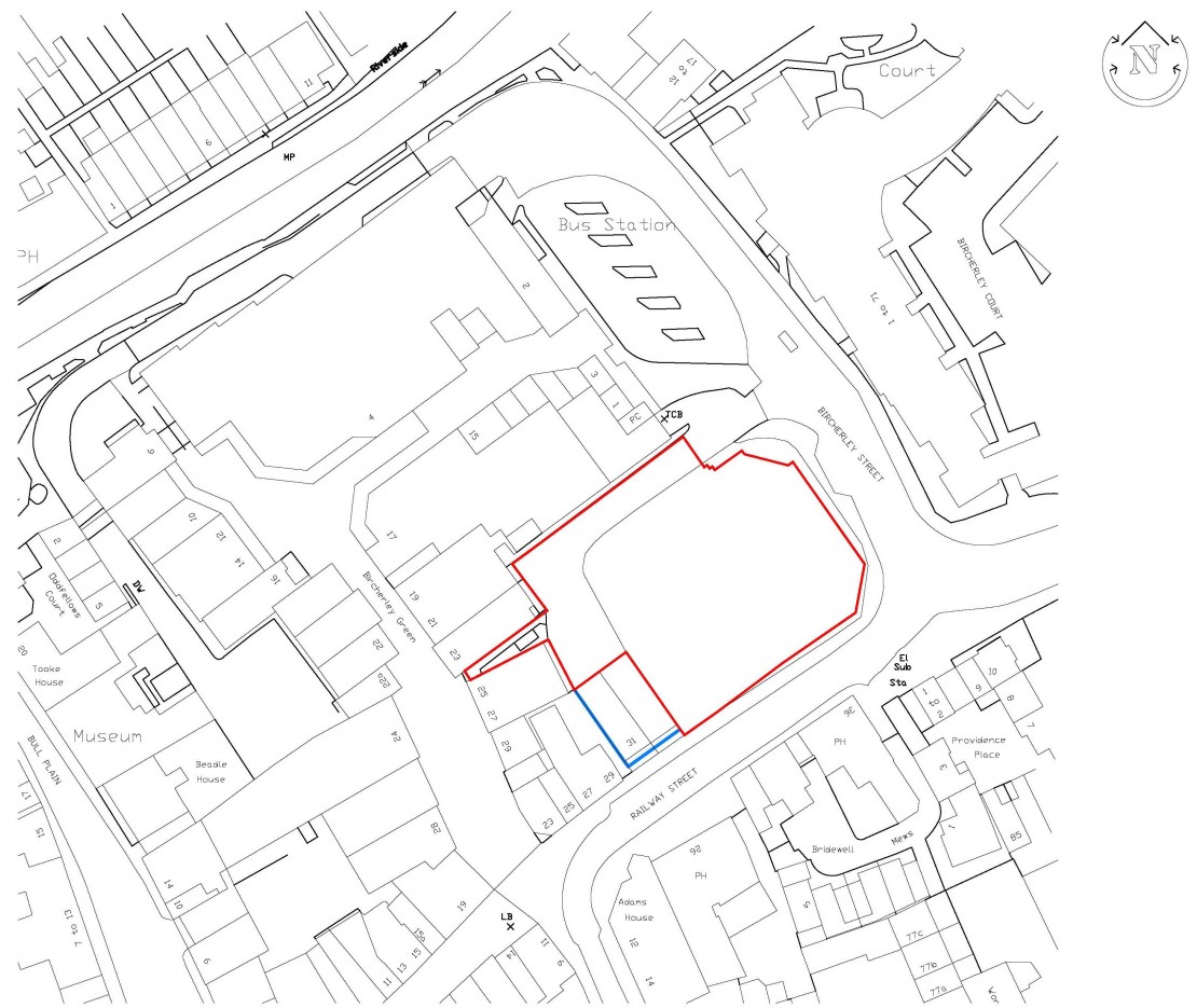 Plans showing site location