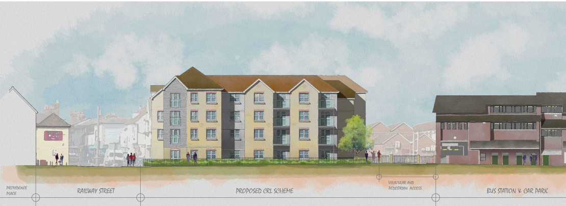 Proposed Elevation from Bircherley Street