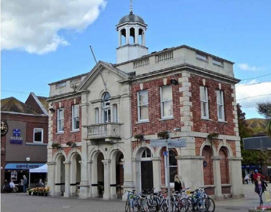 Town Hall - Stone Arches