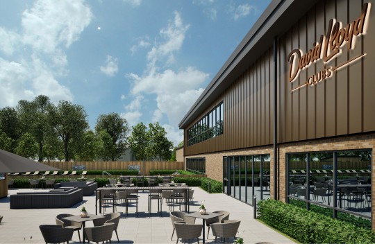 Indicative image of outdoor seating