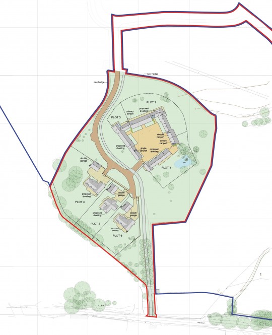 image showing proposed site changes