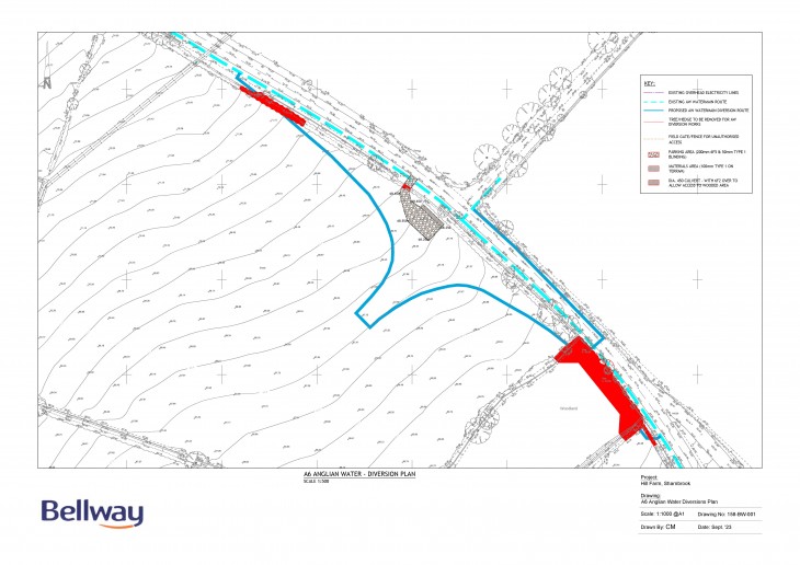 A6 Diversion plan